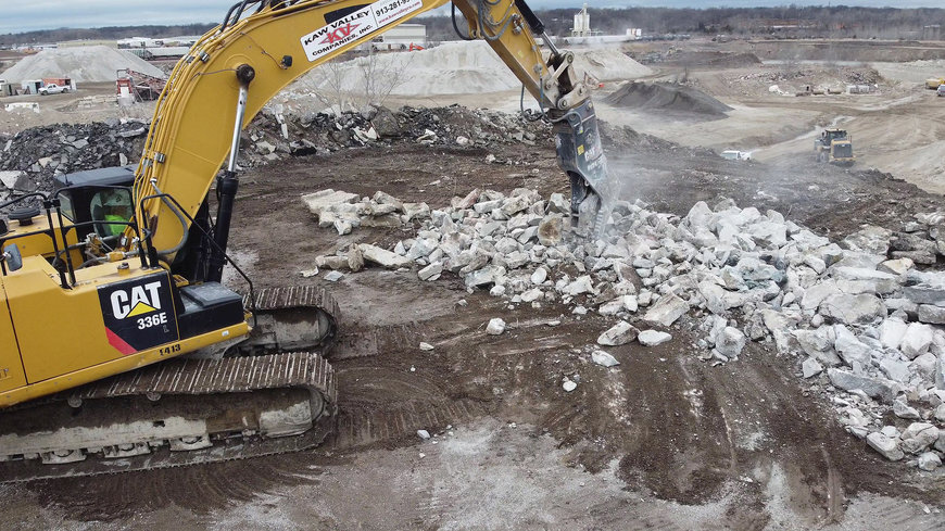 OFFERING FASTER CYCLE TIMES, SIX NEW CAT® PRIMARY AND SECONDARY PULVERIZERS DELIVER HIGH-PERFORMANCE CONCRETE DEMOLITION